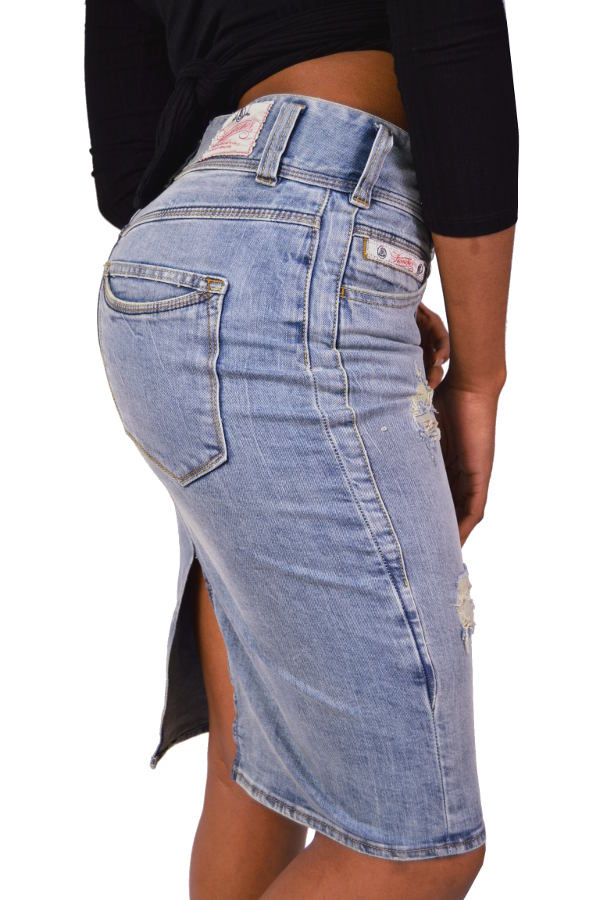 Destroy, D9661 Herrlicher Rock Jeans 69,95 Skirt RAYA € Adagio