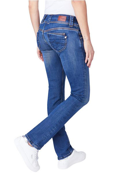 Golven Ellende Natte sneeuw Pepe Jeans VENUS VW3 Mittelblau Wiser Wash, 94,05 €