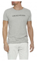 Herrlicher T-Shirt BASE Jersey J3011 LOKALE HELDEN Grau...