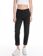 Replay Jeans WA416 MARTY Mom Fit Black-Black