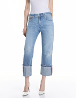 Replay Jeans WA533 Akeme 873 857 Straight Cropped