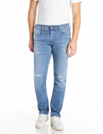 Replay ROCCO COMFORT M1005 Light Blue Destroyed