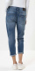Herrlicher Jeans SHYRA Cropped Organic *Snake Blue*