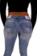 Herrlicher TOUCH Cropped 5320 Organic Faded Blue