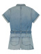 Lee Jeans Overall Short CHORE Cloudy