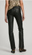 Pepe Jeans BOOTCUT LW PICCADILLY Black Coated