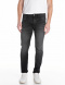 Replay Jeans M914Y ANBASS 573B848 Black Organic Bio Denim