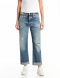 Replay Jeans WA532 Aubry destroyed Straight cropped
