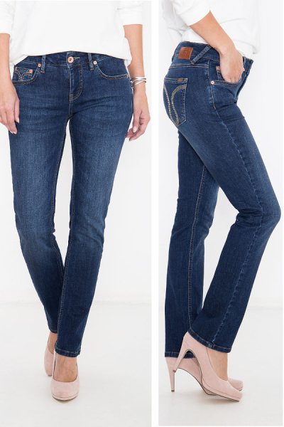 ATT Jeans STELLA Classic Straight 250 Dark Blue Wonderstretch