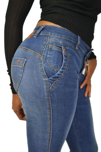 ATT Wonderstretch Jeans ZOE Slim 974 Classic Blue