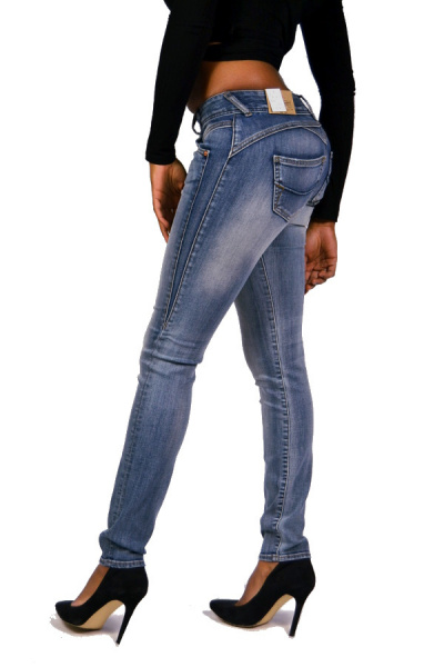 Herrlicher Jeans GILA Slim 5606 Organic Faded Blue
