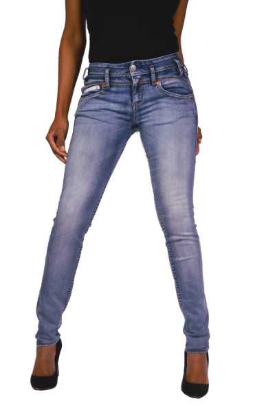 Faded Jeans Slim 129,95 5692 Herrlicher PEARL € Blue, Organic