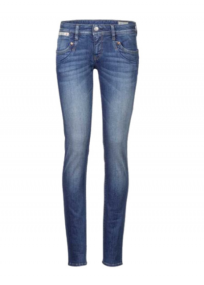 Herrlicher Jeans PIPER Slim 5650 Organic Bio Blue Sea