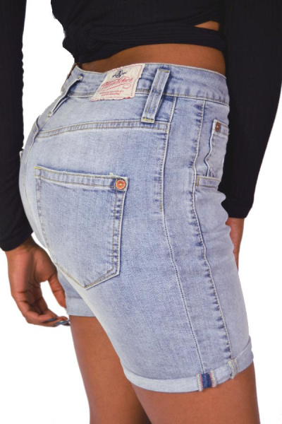 Herrlicher Jeans SHYRA SHORT *Celeste* Organic Denim