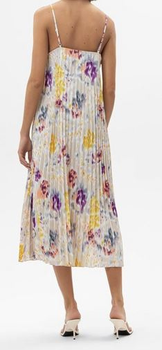 Herrlicher Kleid ANNALENA Pliseekleid Multicolor
