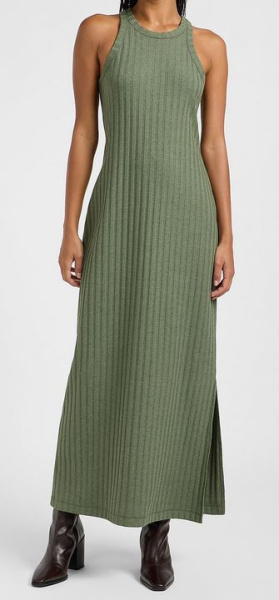 LEE Rib Tank Dress Olive