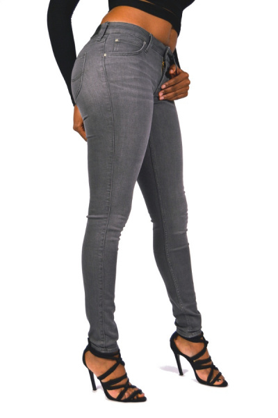 Lee Jeans L526 SCARLETT Skinny Fit Grey Jax