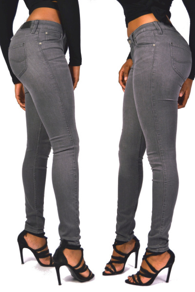 Lee Jeans L526 SCARLETT Skinny Fit Grey Jax