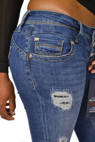 Lost In Paradise Jeans CELINA SUPERSLIM 285 Destroyed