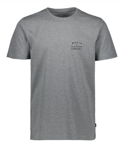 MAKIA T-Shirt CRANE M21116C grau