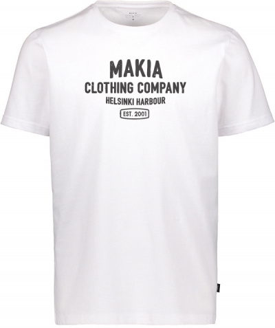 MAKIA T-Shirt MARK M2195B weiss