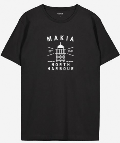 MAKIA T-Shirt TANKAR schwarz