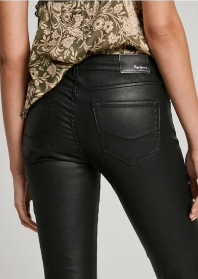 Pepe Jeans BOOTCUT LW PICCADILLY Black Coated