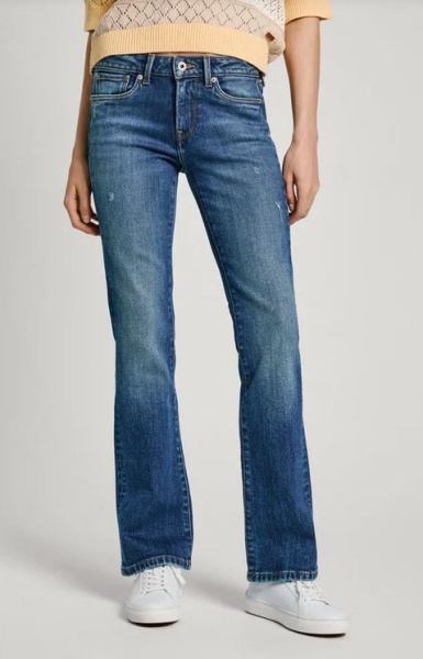 Pepe Jeans BOOTCUT LW PICCADILLY HV4 Medium Destroy