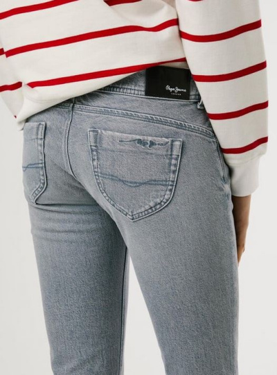 Pepe Jeans Iconic BROOKE Slim Fit Steel Grey
