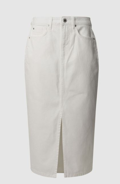Pepe Jeans MIDI Jeans Rock White