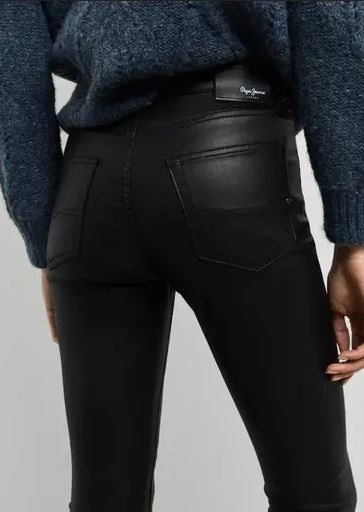 Pepe Jeans REGENT Black Coated Skinny
