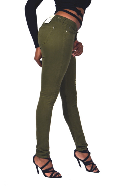 Pepe Jeans SOHO U91 Skinny Fit Gabardine *Olive*