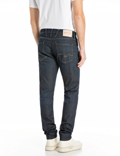 Replay Jeans M914Y ANBASS 573 922 Dark Organic Denim