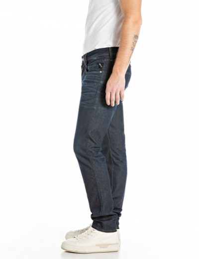Replay Jeans M914Y ANBASS 573 922 Dark Organic Denim