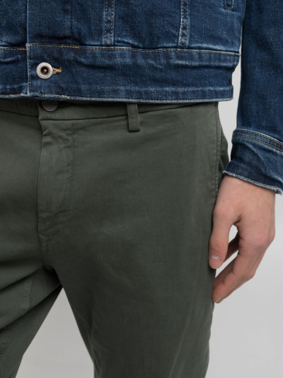 Replay Chino Jeans BENNI Regular Fit Hyperflex military green