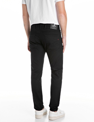 Replay Jeans ANBASS M914 Black Stretch Bull Denim
