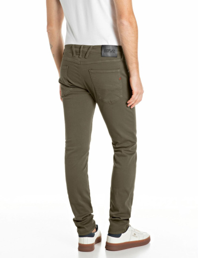 Replay Jeans ANBASS M914E Ivy Green - Hyperflex Bull Denim