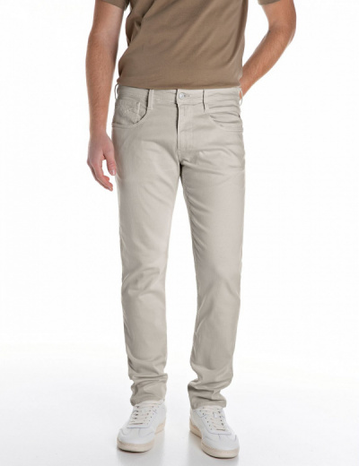 Replay Jeans ANBASS M914Y Oatmeal Beige Bull Denim