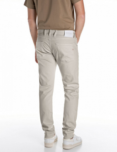 Replay Jeans ANBASS M914Y Oatmeal Beige Bull Denim