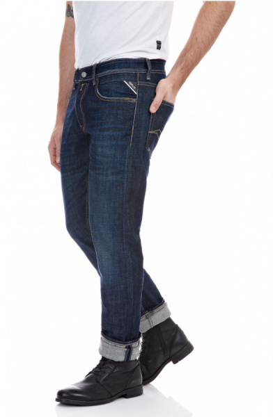 Replay Jeans MA972 GROVER Straight 285 Deep Blue