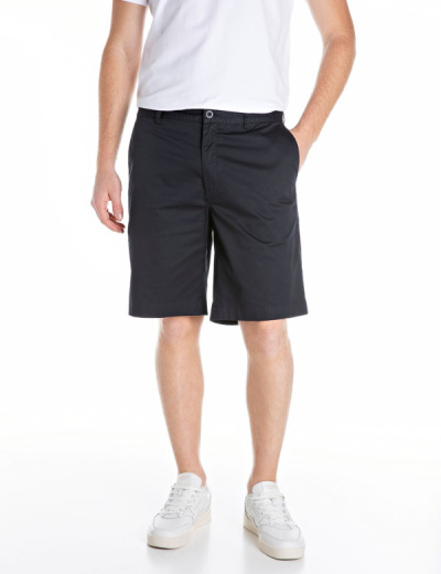 Replay Jeans M9025 Chino Shorts Cotton Twill Navy