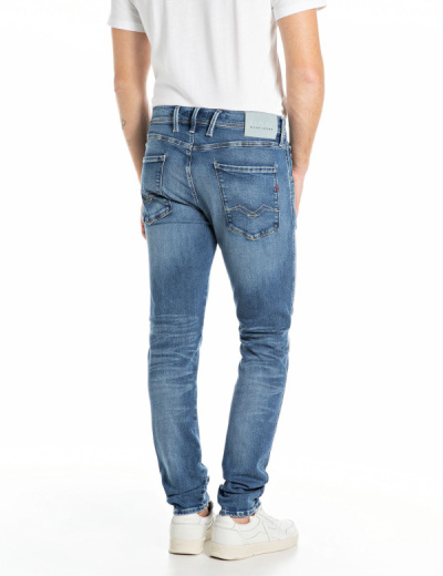 Replay Jeans M914Y Anbass 661 990 Sky Blue Hyperflex