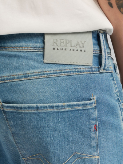 Replay Jeans M914Y Anbass 661 996 Light Blue Hyperflex