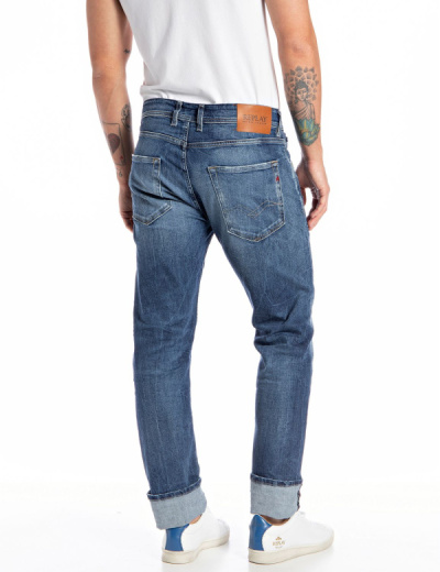 Replay Jeans MA972 GROVER 573 74G Indigo Blue