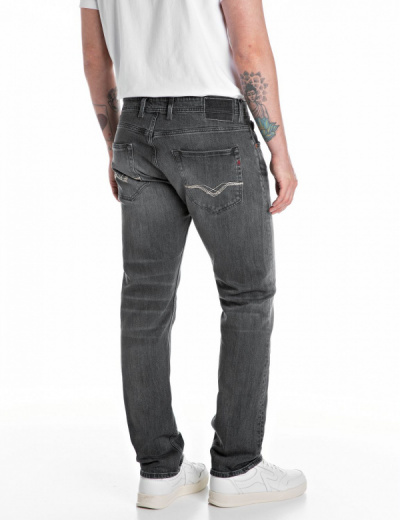 Replay Jeans MA972 GROVER 613 818 Grey Used Wash