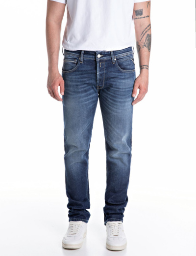 Replay Jeans MA972 GROVER Straight 285 880 Deep Blue