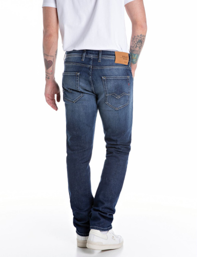Replay Jeans MA972 GROVER Straight 285 880 Deep Blue