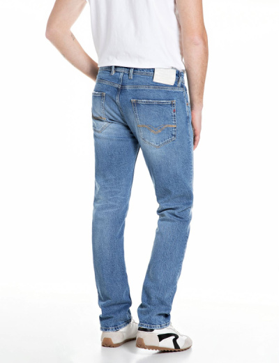 Replay Jeans MA972B GROVER 727 136 Red Cast Denim