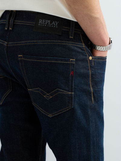 Replay Jeans ROCCO COMFORT M1005 573 322 Bio Dark Indigo