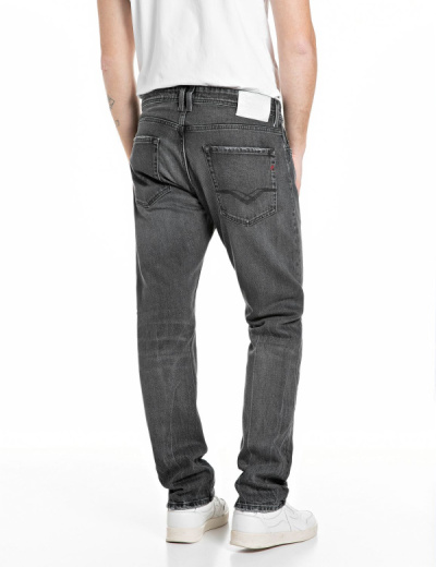 Replay ROCCO COMFORT M1005 739 164 Cross Hatch Black Denim